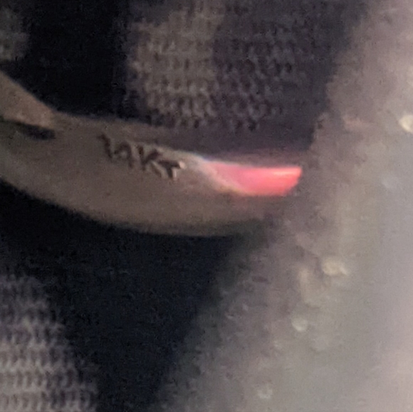 Beautiful black pearl and diamonds ring - Picture 3 of 3